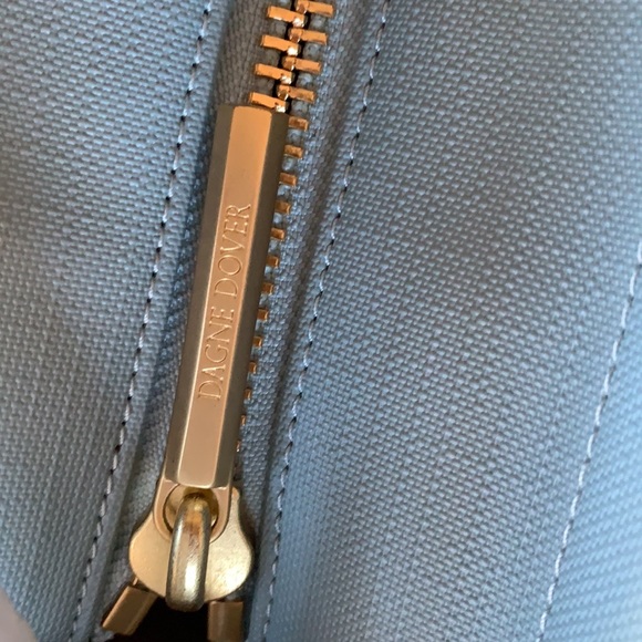 EUC DAGNE DOVER Leather Signature Tote - Picture 5 of 11